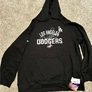 Los Angeles Dodgers L.A. Hoodie XL NWT Black